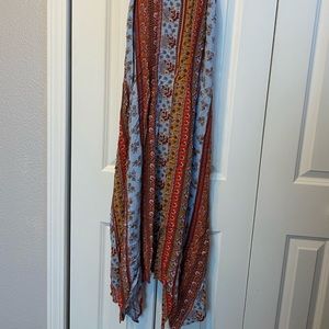 Boho asymmetrical dress